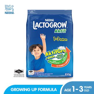 Nestlé LACTOGROW Aktif Formula Milk Nestle Start Well Stay Well