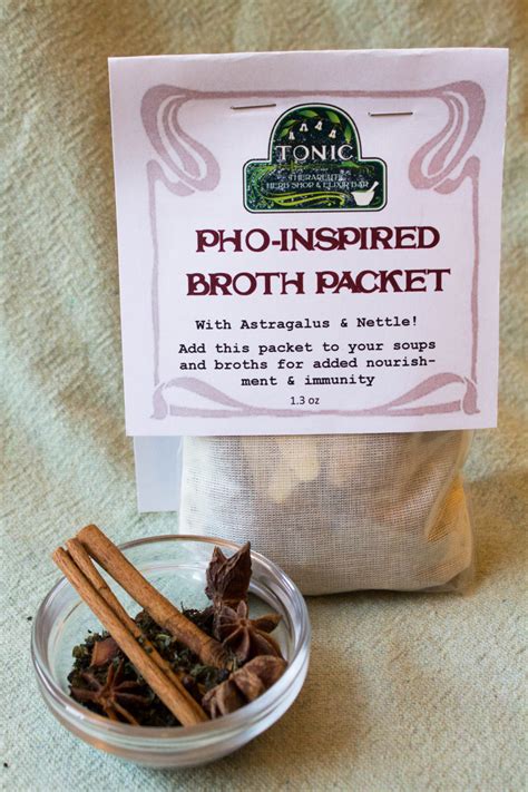 Pho-Inspired Broth Packets - Tonic Herb Shop