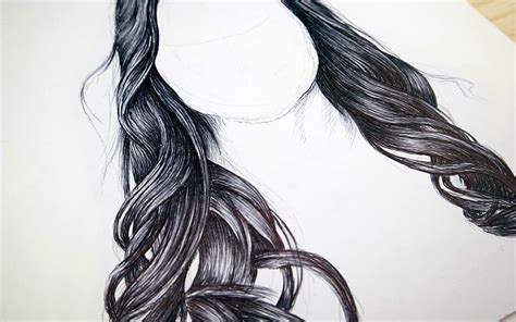 How To Draw Hair Learn How To Create An Easy Hair Drawing