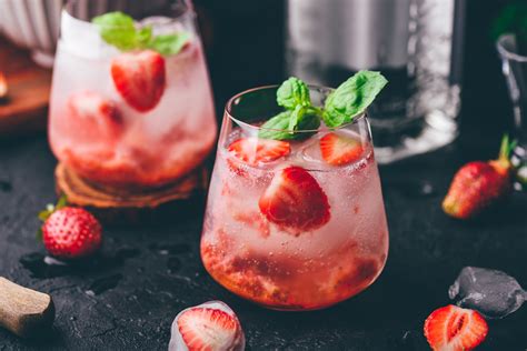 Cocktail Sans Alcool Aux Fraises Et La Limonade Recette De Co