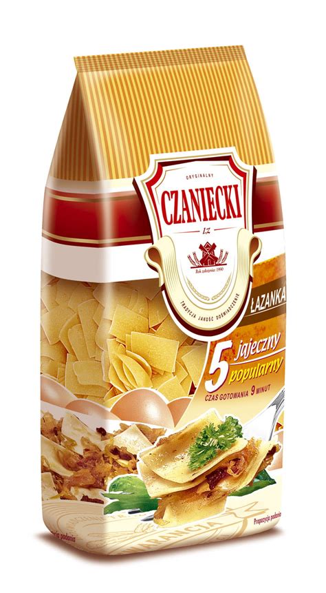 Makaron Czaniecki 5 Jajeczny Łazanka 250g Czanieckie Makarony Food Plus