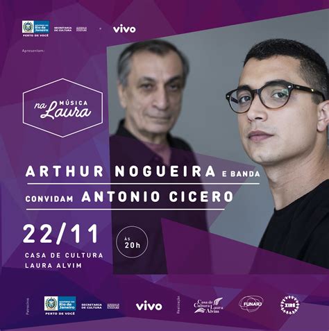 Acontecimentos Show De Arthur Nogueira Participa O De Antonio Cicero