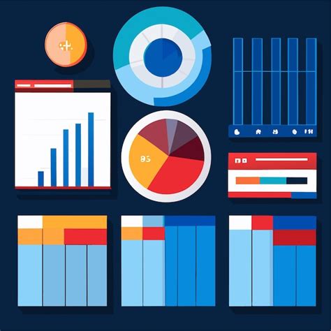 Modèle De Statistiques De Croissance Du Marketing Ou Tableau De Bord De