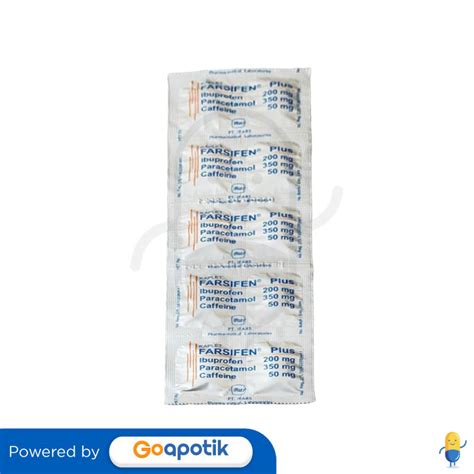 FARSIFEN PLUS STRIP 10 KAPLET Kegunaan Efek Samping Dosis Dan