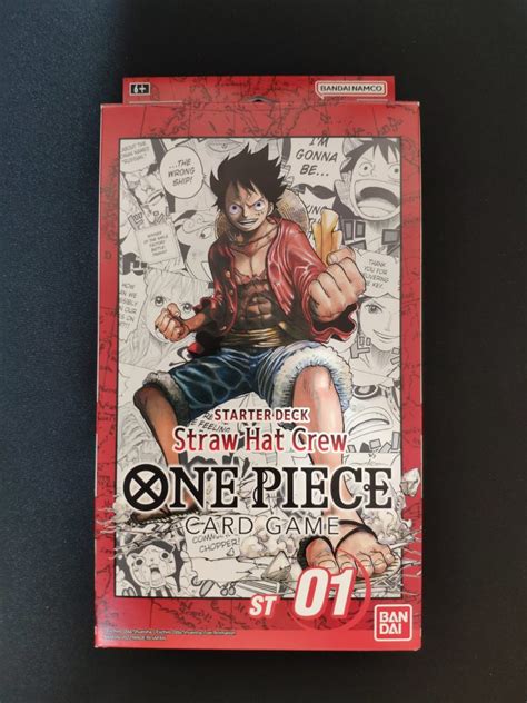 Straw Hat Crew Starter Deck One Piece Card Game St