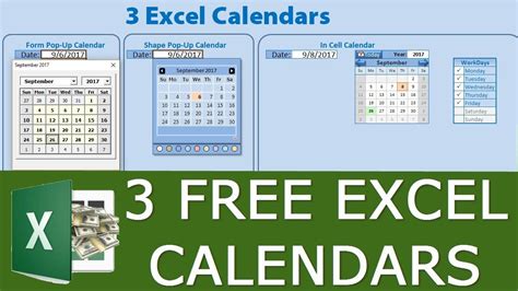 How To Add Different Date Picker Calendars In Microsoft Excel Free