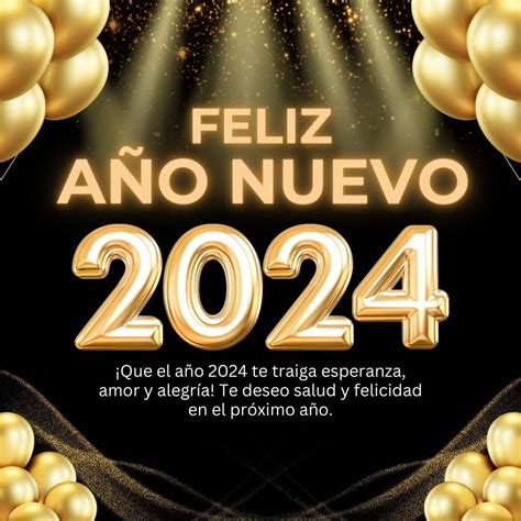 Mensajes de Feliz Año Nuevo 2024