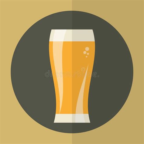 Beer Glass Icon Stock Vector Illustration Of Malt Flow