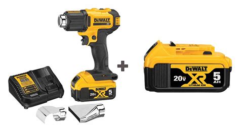 Dewalt V Dc To F Heat Gun Kit Zm Dce P Dcb