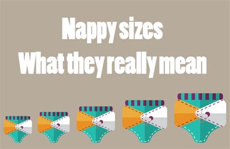 Nappy sizes: what they really mean | Kid Magazine