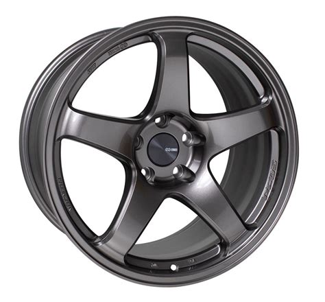 Enkei Pf05 Wheel 15x8 25 4x100 Dark Silver Furious Customs