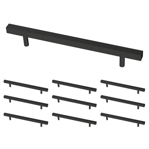 Simple Square Bar Collection 10 Pack 6 516 160mm Centers Simple Square Bar Pull In Matte