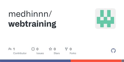 GitHub Medhinnn Webtraining