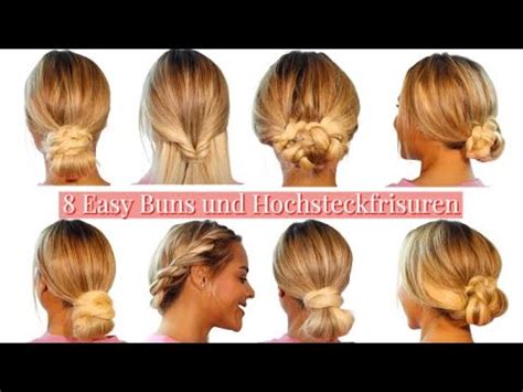 Frisuren für mittel Haare 8 Alltags Hochsteckfrisuren 2 5 Minuten