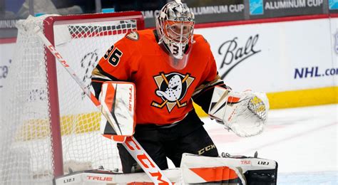 Ducks John Gibson Day To Day With Lower Body Injury