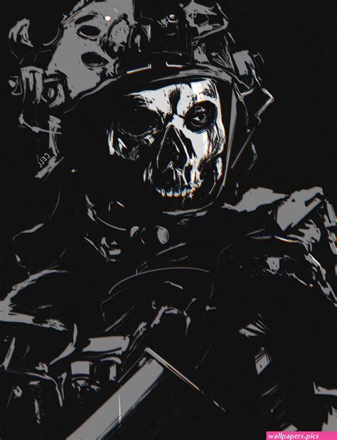 Mw2 Ghost Call Of Duty Modern Warfare Iphone Hd Phone Wallpaper