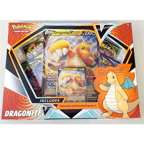 Pok Mon Tcg Dragonite V Box Shopee Malaysia