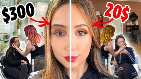 I Went To The Cheapest Vs Most Expensive Makeup Artist In My City For A Makeover Mar Youtube