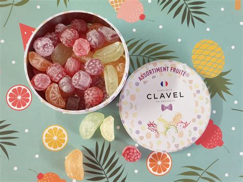 Bonbons Assortiment Fruit G Confiserie Clavel Locavor Fr