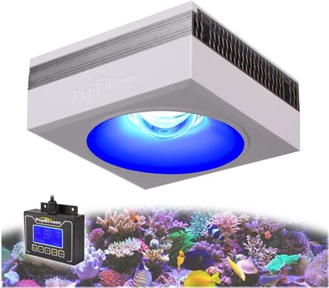 Popbloom Luz Nano Acuario Marinos W Rs Luz Led Para Pecera Coral