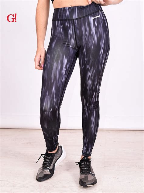 CALZA FITNESS PRINTS GRIS CLARO Guapa