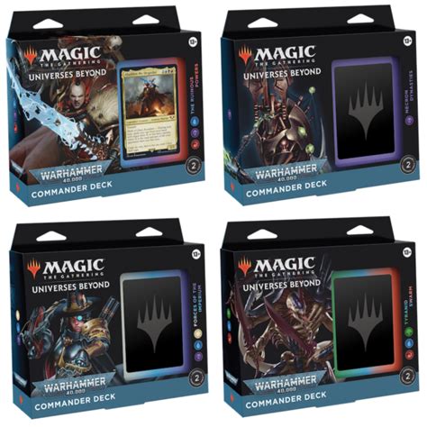 Universes Beyond Warhammer 40k Commander Deck Set Tcg Laden