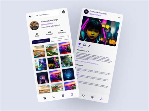 Profile Page Ui Figma