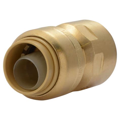 Sharkbite In Push To Connect X Fip Brass Adapter Fitting U Lfa