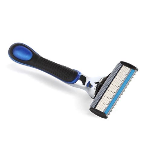 6 Layers Razor Blades For Men Standard Trimmer 5 +1 Blades 2 Shaver ...