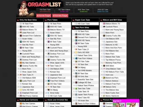 Complete List Of Free Porn Sites Hcisse