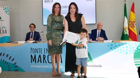 La Junta Entrega El Premio Ponte En Marcha Al Ceip Federico Garc A