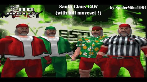 Wwf No Mercy Santa Claus Caw And Moveset By Spidermike1991 On Deviantart