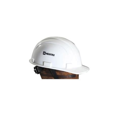 Heapro SDR HR 001 White Ratchet Type Safety Helmet