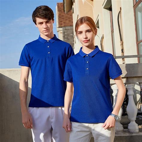 New Premium Unisex Short Sleeve Solid Color Classical Polo T Shirts For