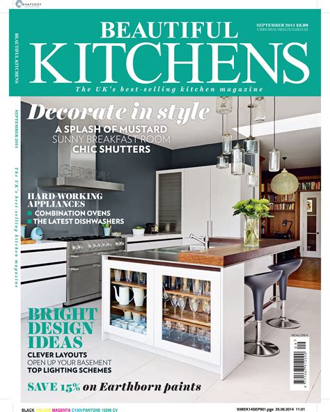 Roundhouse Bespoke Kitchen Featured On Sept 2014 Cover Of Beautiful