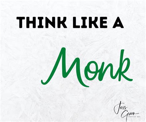 Think like a monk | Habit books, Monk, Let it be