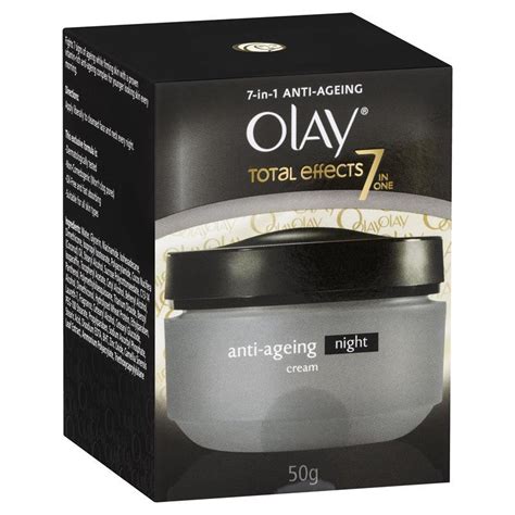 Olay Total Effects Anti Ageing Night Cream 50g Chemist Warehouse