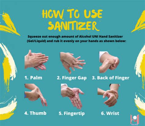 How To Use Hand Sanitizer Hygiene World Sdn Bhd