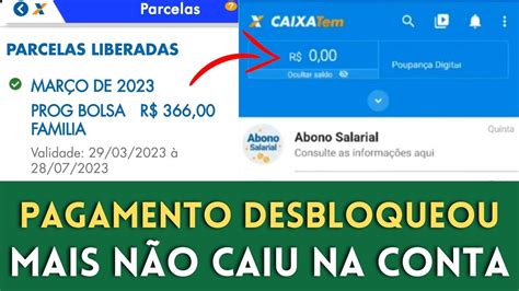 BOLSA FAMÍLIA LIBERADO MAIS VALOR NÃO CAIU NA CONTA DO CAIXA TEM SAIBA