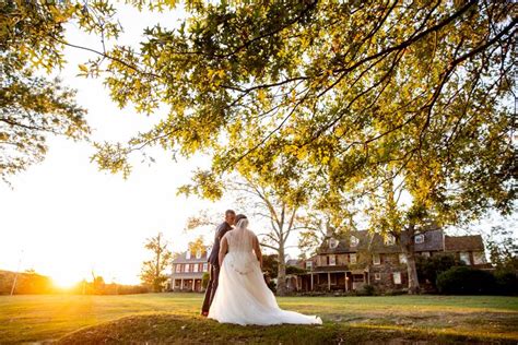 Sundown at Joseph Ambler Inn. @josephamblerinn #josephamblerinn #wedding #weddingday # ...