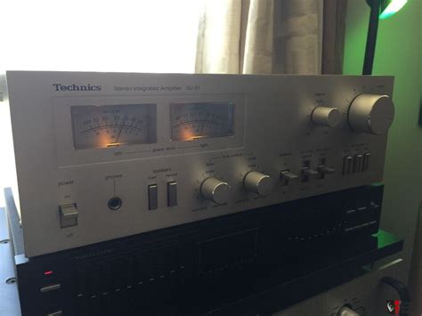 Vintage Technics Su Z Integrated Amplifier Vu Meters Photo