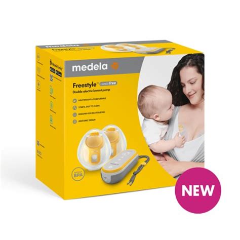 Freestyle Hands Free Double Electric Wearable Breast Pump Medela