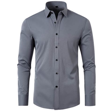 WXLWZYWL Clearance Items Free Shipping Mens Long Sleeves Button Down