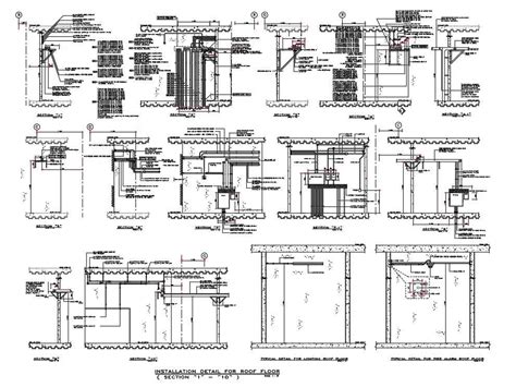 Electrical Pipe Line Installation Drawing DWG File - Cadbull