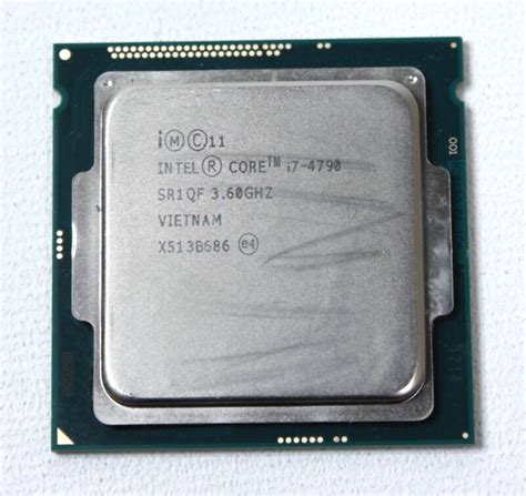 Intel I7 4790 36ghz Quad Core Cpu Sr1qf Lga 1150 Ebay