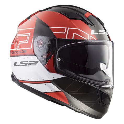 Ls Ff Stream Evo Kub Red Black Full Face Helmet Free Uk Delivery