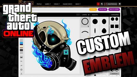 Gta Online How To Upload A Custom Crew Emblem In Social Club