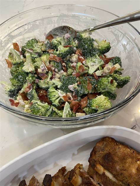 Easy Fresh Broccoli Salad Lauras Corner Kitchen