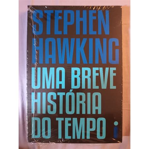 Livro Uma breve história do tempo Stephen Hawking Shopee Brasil