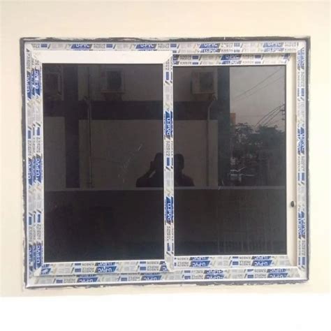 Prakom 8 Mm Home UPVC Two Track Sliding Window At Rs 350 Square Feet In